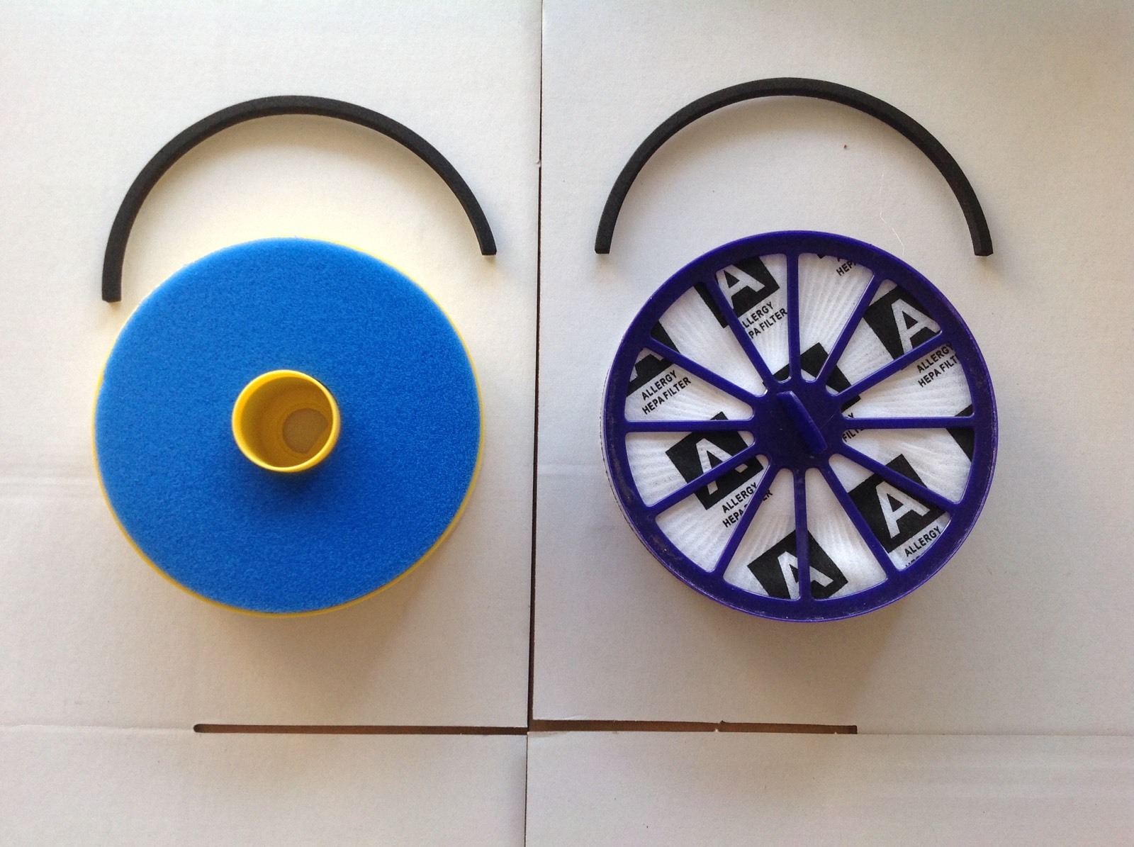 Dyson DC14 Animal Vacuum Cleaner Pre and Post Motor Filter Seal Kit Replacement-image