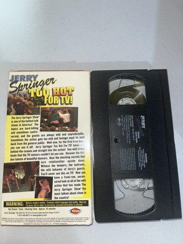 3 Lot VHS Jerry Springer Dangerous Rescues Fire And Rescue REALITY Caught Camera - Picture 6 of 10