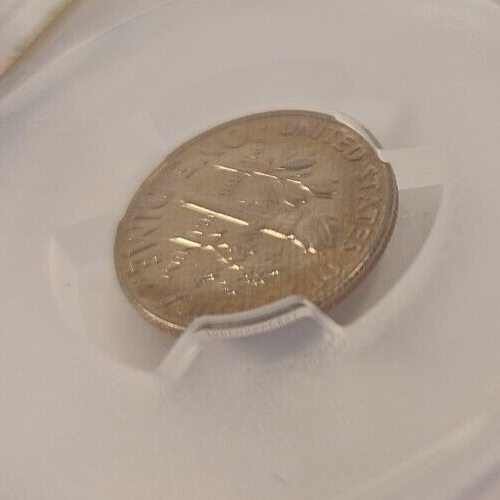 1976 10C Roosevelt Dime PCGS MS66 - High Grade Uncirculated Collectible Coin - Picture 7 of 20