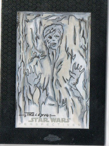 Star Wars Autograph Sketch Film Cell & Medallion Card Selection NM Topps - Picture 22 of 86