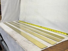 1.8125" WIDTH x 36" LENGTH BRASS 0.032" THICK SHEET 280-H01