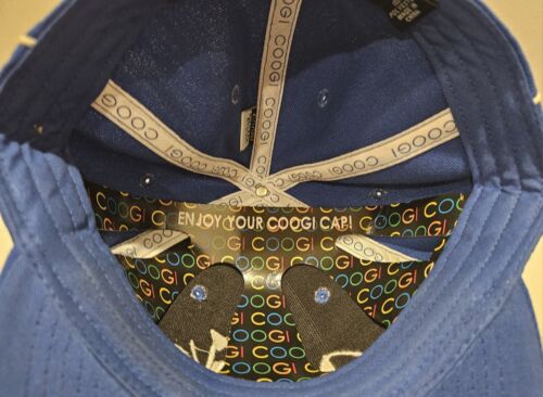 Cappello COOGI Cappello Blu Adattato 7,5 Ricamato Uomo Adulto - Foto 6 di 7