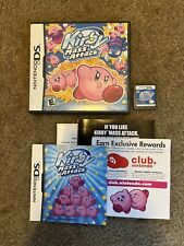 Kirby Mass Attack (Nintendo DS, 2011) Authentic Complete CIB Manual Tested Mint