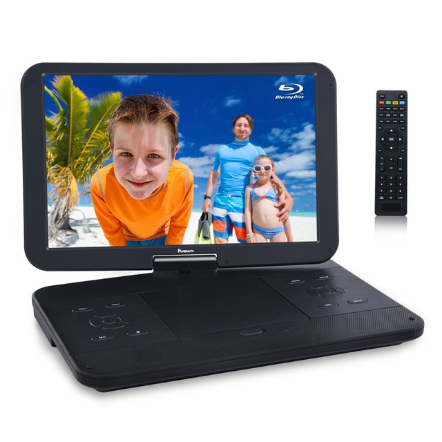 15.4" Tragbarer Blu-ray DVD Player Heimkino Auto Monitor HDMI USB SD Dolby AKKU 15.4" Tragbarer Blu-ray DVD Player Heimkino Auto Monitor HDMI USB SD Dolby AKKU