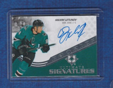 2020-21 Upper Deck Ultimate Collection Signatures # USR-ML Maxim Letunov