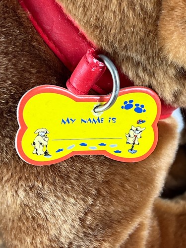 Vintage Build a Bear Boxer Hund und Welpe Stofftier Plüsch - Bild 9 von 10