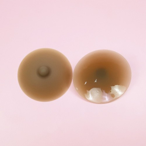 Womens Inserts Fake Nipple Covers Cosplay Breasts New Self-Adhesive Make Up Bra