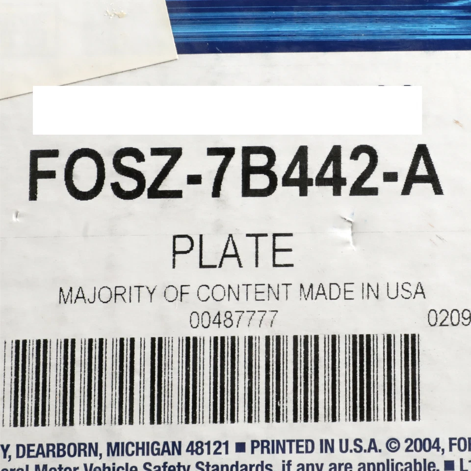 OEM NEW Automatic Transmission Steel Clutch Plate Package of Five FOSZ7B442A - Image 3 of 3