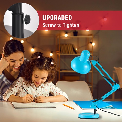 Atlas Architect Swing Arm Desk Lamp with Clip with E27 Fitting - Picture 34 of 75