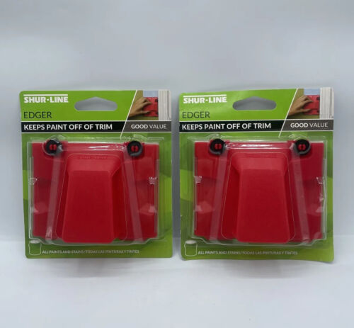 Lot of 2 Shur-Line Classic Paint Edger 2006556 Shur-Line Keeps Paint Off Of Trim - Afbeelding 1 van 4