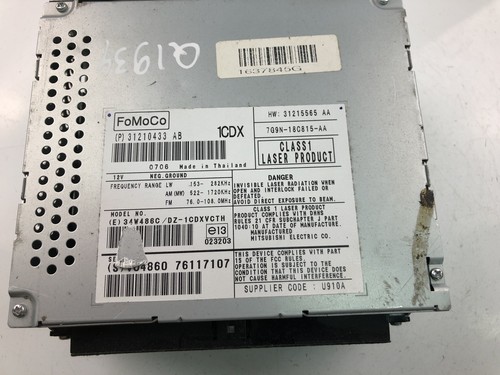VOLVO V70 III BW 31210433AB Music Radio CD Player Head Unit 2009 14935724 - Picture 3 of 4