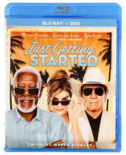 Just Getting Started Blu-Ray Disc Only (No DVD) Morgan Freeman, Tommy Lee Jones