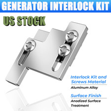 Generator Main Breaker Interlock For GE 100 Amp Panel GEN-100 Aluminum Billet