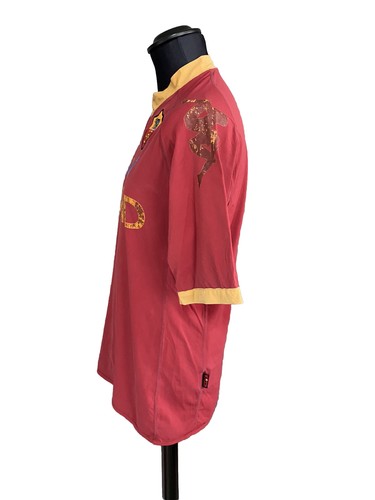 MAGLIA SHIRT CALCIO ROMA VINTAGE FOOTBALL SOCCER KAPPA 2007-2008 - Foto 3 di 10