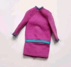 BARBIE DOLL CLOTHES VINTAGE SKIPPER PURPLE DRESS MOD DRESS SCOOTER FRANCIE
