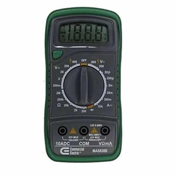 Commercial Electric MAS830B Digital Multimeter Meter for sale online | eBay