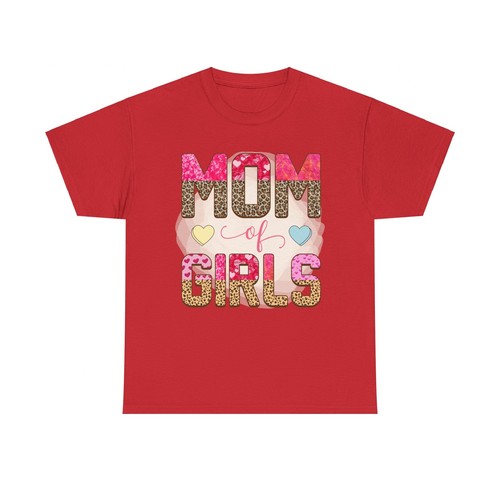 Mom of Girls T-Shirt Mother Mum Parent Dearest Tee Unisex Soft Cotton Shirt - Picture 18 of 21