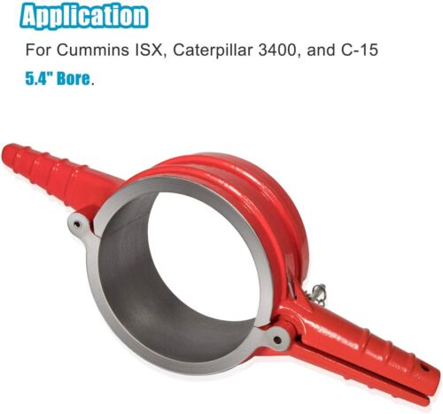 5.4" Bore Piston Ring Compressor Tool 7040 for Cummins ISX Caterpillar 3400 C-15 - Picture 2 of 11