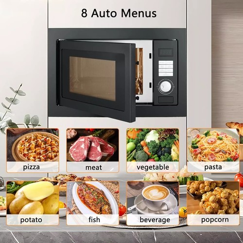 25L Forno a microonde da incasso 900W con grill elettrico Ancora inossidabile - Imagen 13 de 14