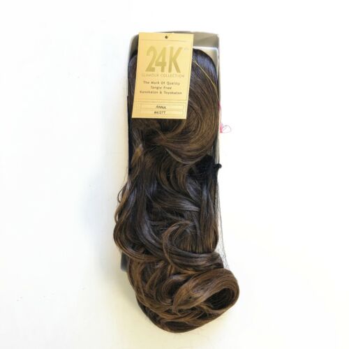 24K Anna Drawstring Curly Ponytail Hair Extension Lightweight - Picture 4 of 34