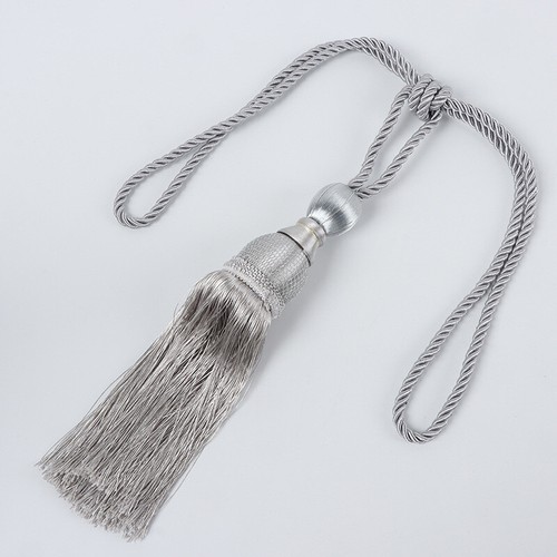 2x Curtain Tie Backs Tassel Rope Twist Tiebacks Window Modern Decor Fashion Home - Bild 11 von 26
