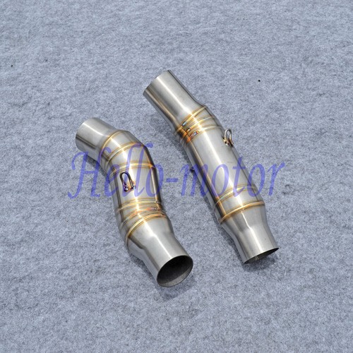 Stainless Middle Link Pipe Exhaust Pipe For KAWASAKI Z1000 2010-22 21 Z1000SX - Bild 7 von 8