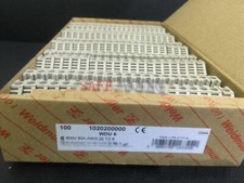 New 100Pcs Weidmuller terminal   WDU 6 1020200000 WDU6  Fast delivery