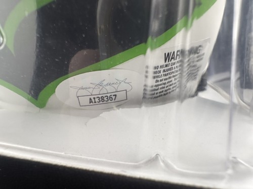 Signed Walter Jones Seattle Seahawks Mini Helmet Beckett Witnessed COA - Picture 5 of 7