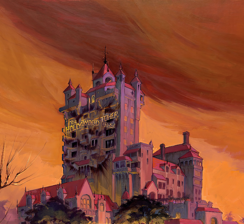 アメコミ Disney Showcase Teetering Tower Tower of Terror Billboard – Supeck Studios