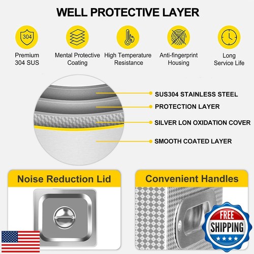 ACMESONIC Ultrasonic Cleaner 2L Dual-Frequency Professional Digital Stainless - Picture 4 of 5