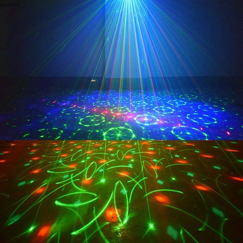 60 Pattern LED RGB Laser Light Projector Stage Lamp Party KTV DJ Disco Bar Light - Picture 4 of 12