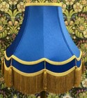 Royal Blue Lampshades To Match Curtains Cushions Blinds Duvets Quilts & Throws.