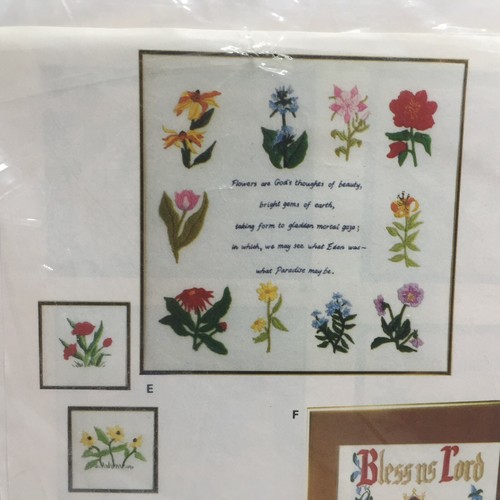 Artcraft Concepts Craft Hand Crewel Kit Set Gods Garden Praying Hands Mother - Picture 1 of 8