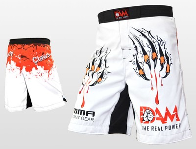 MMA Fight Pro MMA Shorts UFC Cage Fight Grappling Muay Thai Boxing Gear KICK Gym