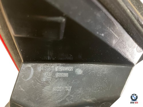 MASERATI GHIBLI M157 REAR LEFT PASSENGER SIDE BOOT LIGHT 06700046820 - Picture 9 of 9