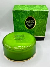 CHRISTIAN DIOR TENDRE POISON 120G/ 4.2 OZ PERFUMED DUSTING POWDER (NEW WITH BOX)
