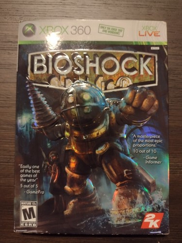 Bioshock 1 With Slipcover Sleeve & Bioshock 2 Xbox 360 - Picture 7 of 10