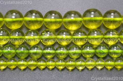 Colored Natural Crystal Quartz Rock Gemstone Round Beads 4mm 6mm 8mm 10mm 16" - Picture 3 of 69