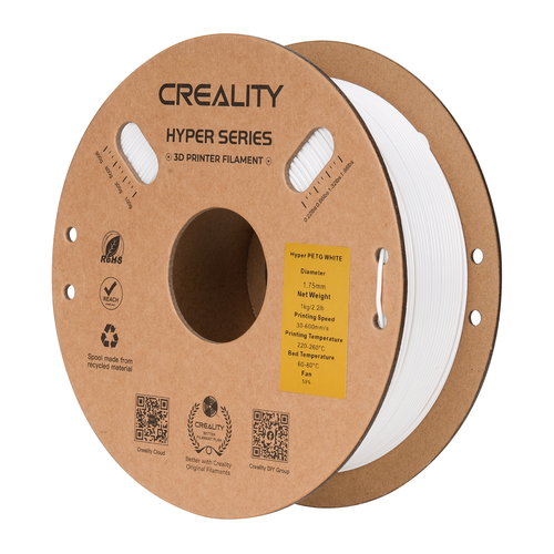Creality PETG Filament 1.75mm, Hyper PETG Filament High Speed 30-600mm/s 1KG - Picture 16 of 49