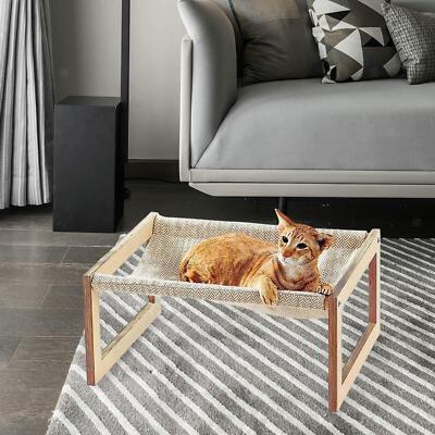 Katzenhängemattenbett Kätzchen Ruhebett für kleine, mittlere und große Katzen Kleintiere