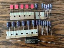 Technics SL-7 Speed Repair Kit Capacitors Turntable Recap Set
