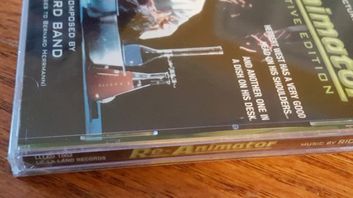 Re-animator Soundtrack CD . Lovecraft Richard Band La-La Land OOP NOS SEALED | eBay Re-animator Soundtrack CD . Lovecraft Richard Band La-La Land OOP NOS SEALED | eBay