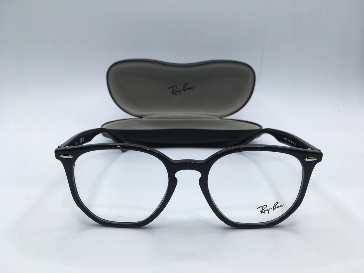 Ray-Ban HEXAGONAL OPTICS Unisex Black Frame Demo Lens Irregular