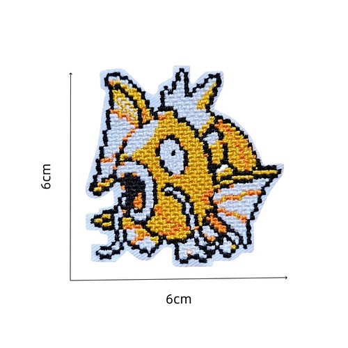 Pokemon Pokemon Besticktes Abzeichen Daunenjacke Patch Deko Patch - Bild 9 von 33