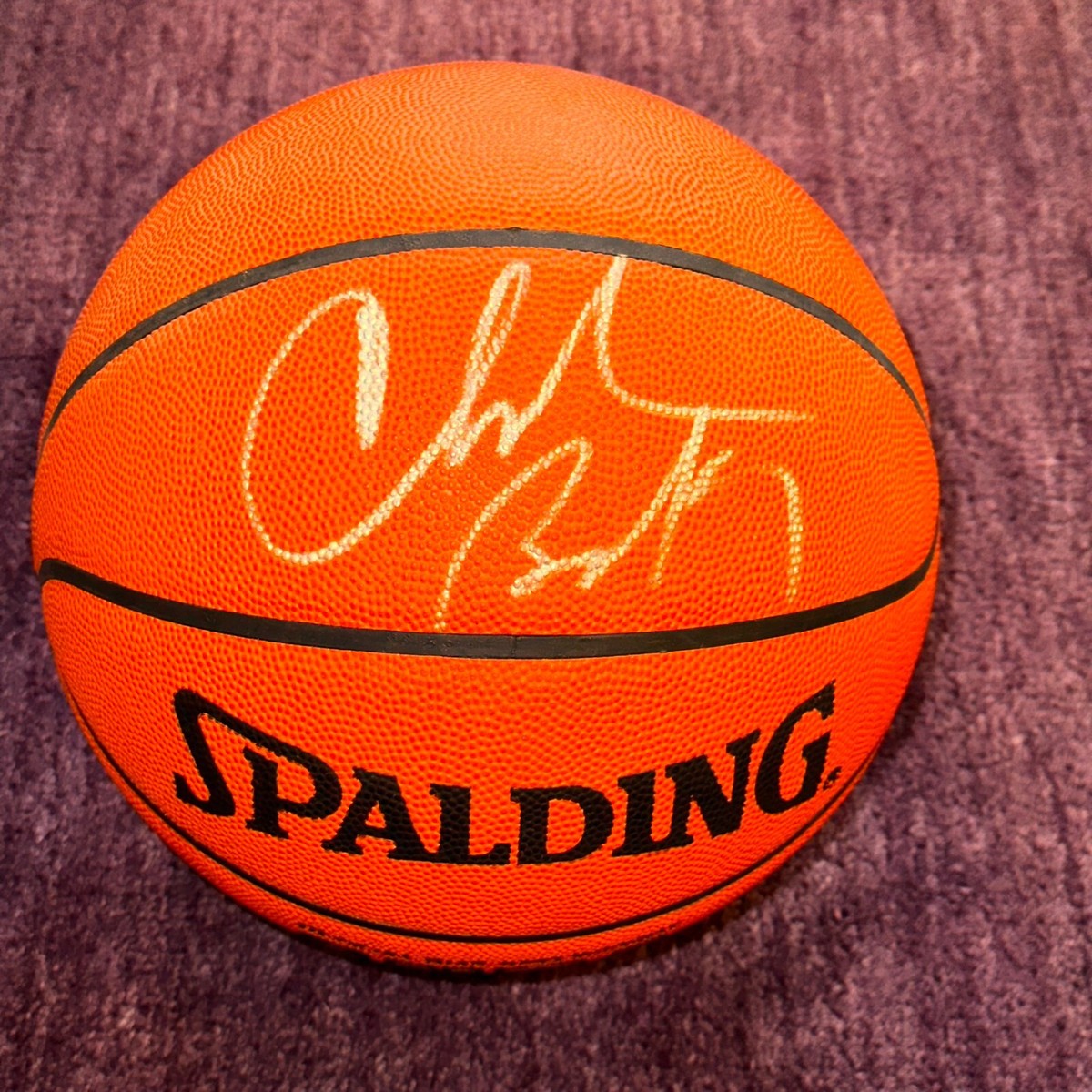 CHARLES BARKLEY (76ers) Signed Spalding BASKETBALL Beckett Auth
