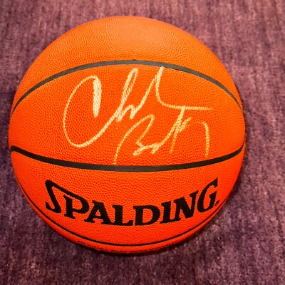 CHARLES BARKLEY (76ers) Signed Spalding BASKETBALL Beckett