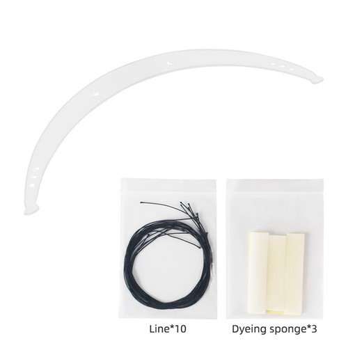 Ruler Positioning Bow Eyebrow Mapping Make Up Measuring Tool Thread Dyeing Li'KN - Picture 3 of 9