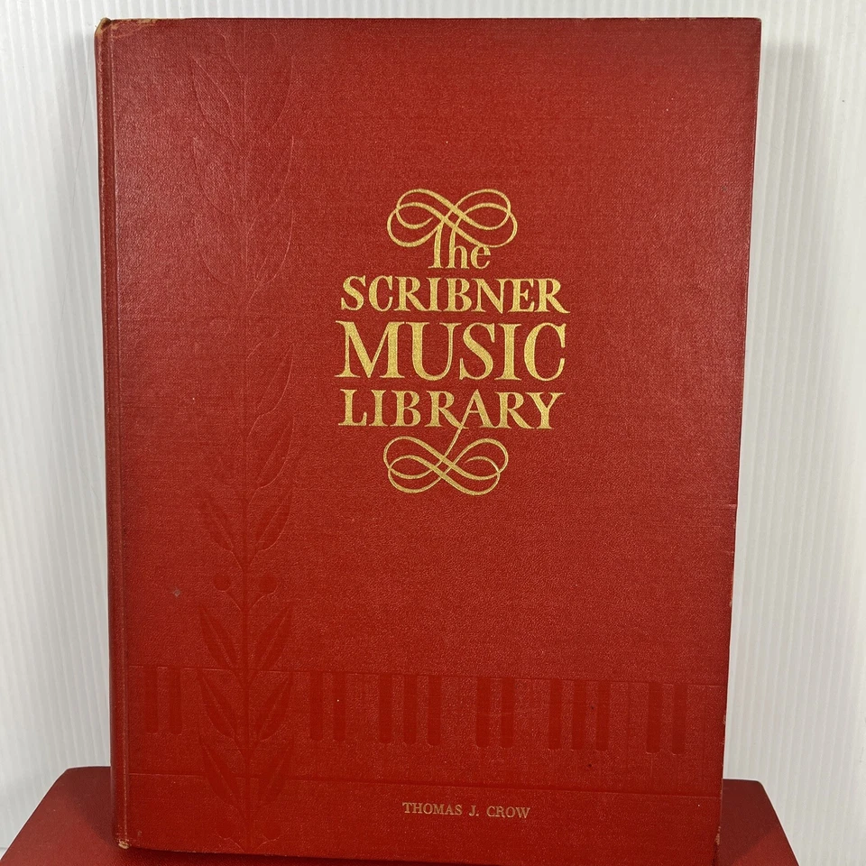 Scribner Music Library Lot 4 Piano Vocal Vintage Sheet Music Collection 1950 Red - Image 3 of 4