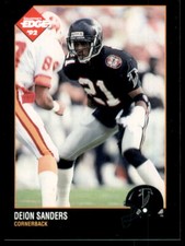 1992 Collector's Edge Deion Sanders Atlanta Falcons #6