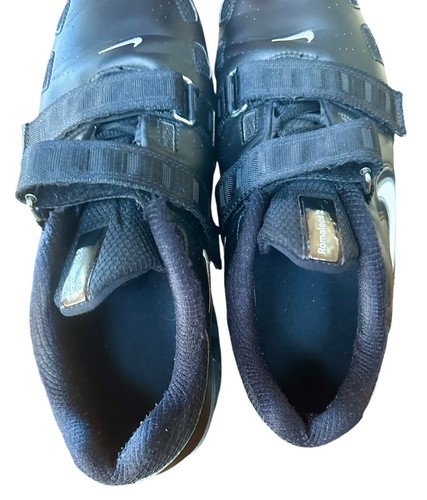 Nike Romaleos 2 (476927-010) schwarz Gewichtheben Schuhe Herren Größe 12,5 - Bild 7 von 10